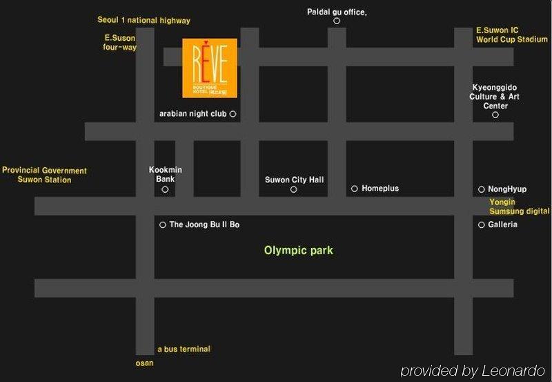 Suwon Reve Hotel Eksteriør billede